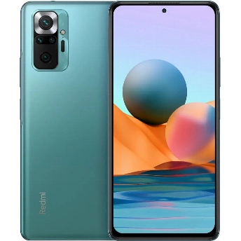 Смартфон Xiaomi Redmi Note 10 Pro 6.128 ГБ, зеленая аврора